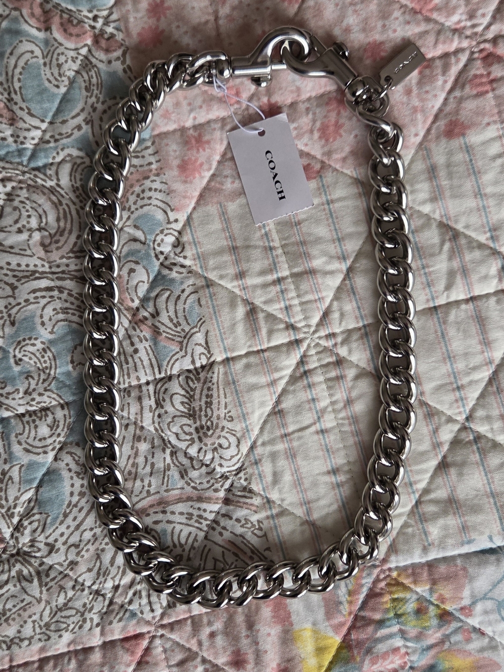 Coach Curb Chain Strap